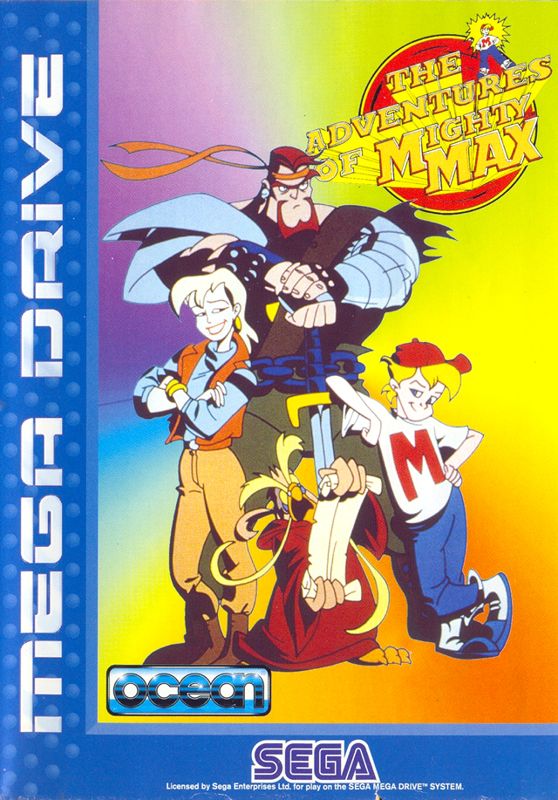 Adventures of Mighty Max box art for Super Nintendo
